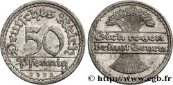 GERMANY 50 Pfennig gerbe de blé “sich regen bringt segen“ 1922 Berlin