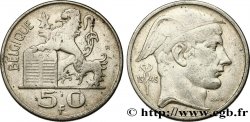 BELGIO 50 Francs Mercure, légende française 1949 