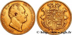 GREAT-BRITAIN -  WILLIAM IV Souverain, 2e type 1837 Londres VF 