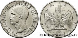 ITALIA 1 Lire Victor-Emmanuel III an XVIII / aigle et faisceau 1939 Rome - R