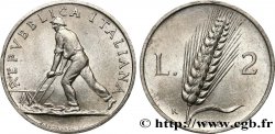 ITALY 2 Lire laboureur 1948 Rome - R