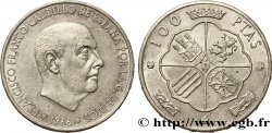 SPAIN 100 Pesetas Francisco Franco (1968 dans les étoiles) 1966 