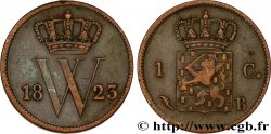 PAíSES BAJOS 1 Cent monogramme de Guillaume Ier 1823 Bruxelles