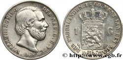 NETHERLANDS 1 Gulden Guillaume III 1860 Utrecht