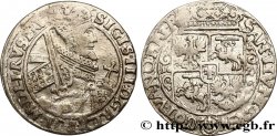 POLOGNE 1/4 de thaler Sigismond III Vasa 1621 Cracovie