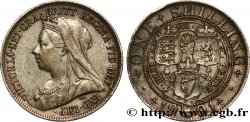 REINO UNIDO 1 Shilling Victoria vieille tête  1901 