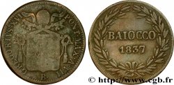 VATICAN AND PAPAL STATES 1 Baiocco Grégoire XVI an VII 1837 Bologne