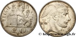 BELGIQUE 20 Francs Mercure, légende flamande 1949 