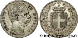 ITALIE 5 Lire Humbert Ier 1879 Rome