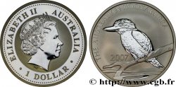AUSTRALIA 1 Dollar Proof Kookaburra 2007 