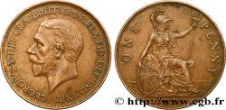 ROYAUME-UNI 1 Penny Georges V 1928  TTB 