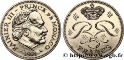 MONACO 5 Francs Rainier III 1971 Paris