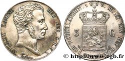 ROYAUME DES PAYS-BAS - GUILLAUME Ier 3 Gulden 1818 Utrecht