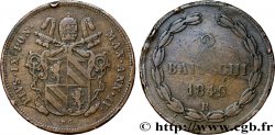 VATICAN AND PAPAL STATES 2 Baiocchi  1849 Rome