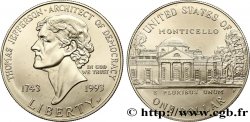 ÉTATS-UNIS D AMÉRIQUE 1 Dollar Jefferson 1993 Philadelphie