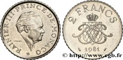 MONACO 2 Francs Rainier III 1981 Paris