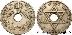 AFRIQUE OCCIDENTALE BRITANNIQUE 1 Penny Georges VI 1943 