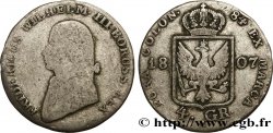 GERMANY - PRUSSIA 1/6 Thaler (4 Groschen)  Frédéric-Guillaume III roi de Prusse 1807 Berlin F 