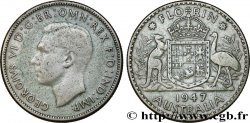 AUSTRALIA 1 Florin Georges VI 1947 Melbourne