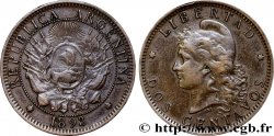 ARGENTINIEN 2 Centavos 1893 