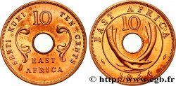 AFRIQUE DE L EST 10 Cents frappe post-indépendance 1964 Heaton