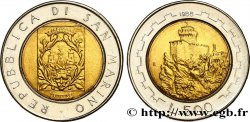 SAINT-MARIN 500 Lire Fortifications 1988 Rome - R