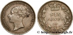 VEREINIGTEN KÖNIGREICH 6 Pence Victoria 1887 
