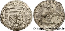 SPANISH LOW COUNTRIES - TOURNAI - PHILIPPE II OF SPAIN 1/20 Écu 1594 Tournai AU 
