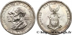 PHILIPPINES 1 Peso création du Commonwealth Murphy-Quezon 1936 