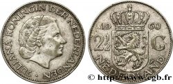 PAESI BASSI 2 1/2 Gulden Juliana 1960 Utrecht