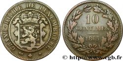 LUSSEMBURGO 10 Centimes 1865 Paris