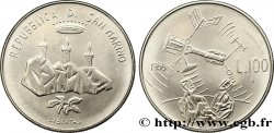 SAN MARINO 100 Lire la révolution technologique 1986 Rome - R