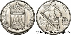 SAINT-MARIN 50 Lire 1973 Rome