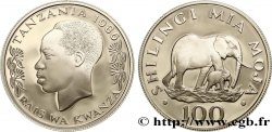 TANZANIA 100 Shilingi Proof 1986 