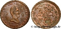 ESPAGNE 8 Maravedis Ferdinand VII 1812 Jubia TTB+ 