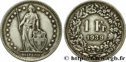 SUISSE 1 Franc Helvetia 1939 Berne
