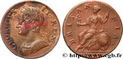 GREAT-BRITAIN - GEORGES II 1/2 Penny  1749 