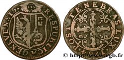 SUISSE - RÉPUBLIQUE DE GENÈVE 3 Sols 1764 