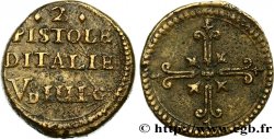 ITALIE - POIDS MONÉTAIRE Poids monétaire pour la pièce de deux pistoles d’Italie n.d. 