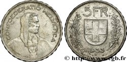 SWITZERLAND 5 Francs Berger des Alpes 1933 Berne