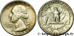 UNITED STATES OF AMERICA 1/4 Dollar Georges Washington 1956 Philadelphie