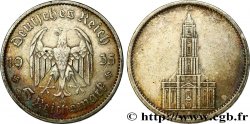 GERMANY 5 Reichsmark église de la garnison de Potsdam 1935 Berlin