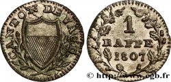 SUISSE - CANTON DE VAUD 1 Rappen 1807  MS 