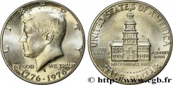 UNITED STATES OF AMERICA 1/2 Dollar Kennedy - Independence Hall bicentennaire 1976 San Francisco - S