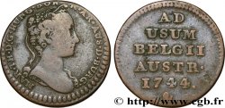 BELGIUM - AUSTRIAN NETHERLANDS 1 Liard Marie-Thérèse 1744 Anvers