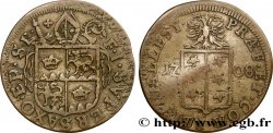 SWITZERLAND - CANTON OF VALAIS 1/2 Batzen canton du Valais (Sitten) frappe au nom de l’évêque François-Joseph Supersaxo 1708 