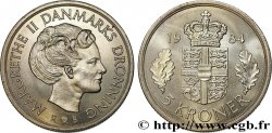 DÄNEMARK 5 Kroner Margrethe II 1984 Copenhague ST 