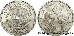 LIBERIA 20 Dollars Proof Diana - “Mother Theresa” 1997 