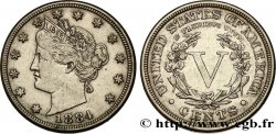 STATI UNITI D AMERICA 5 Cents “Liberté” 1884 Philadelphie