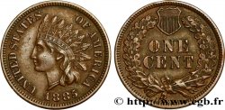 STATI UNITI D AMERICA 1 Cent tête d’indien, 3e type 1885 